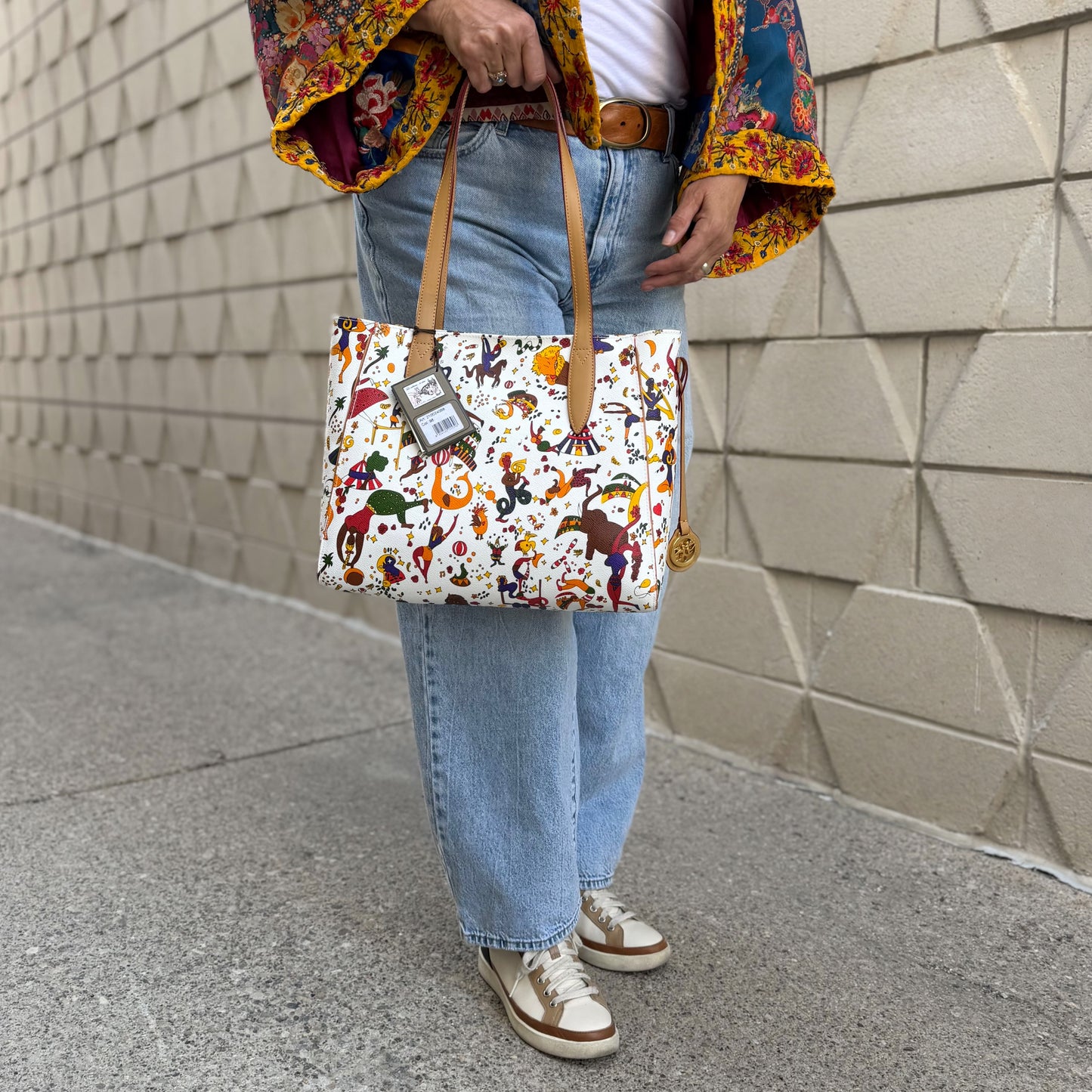 Piero Guidi Magic Circus Tote Bag