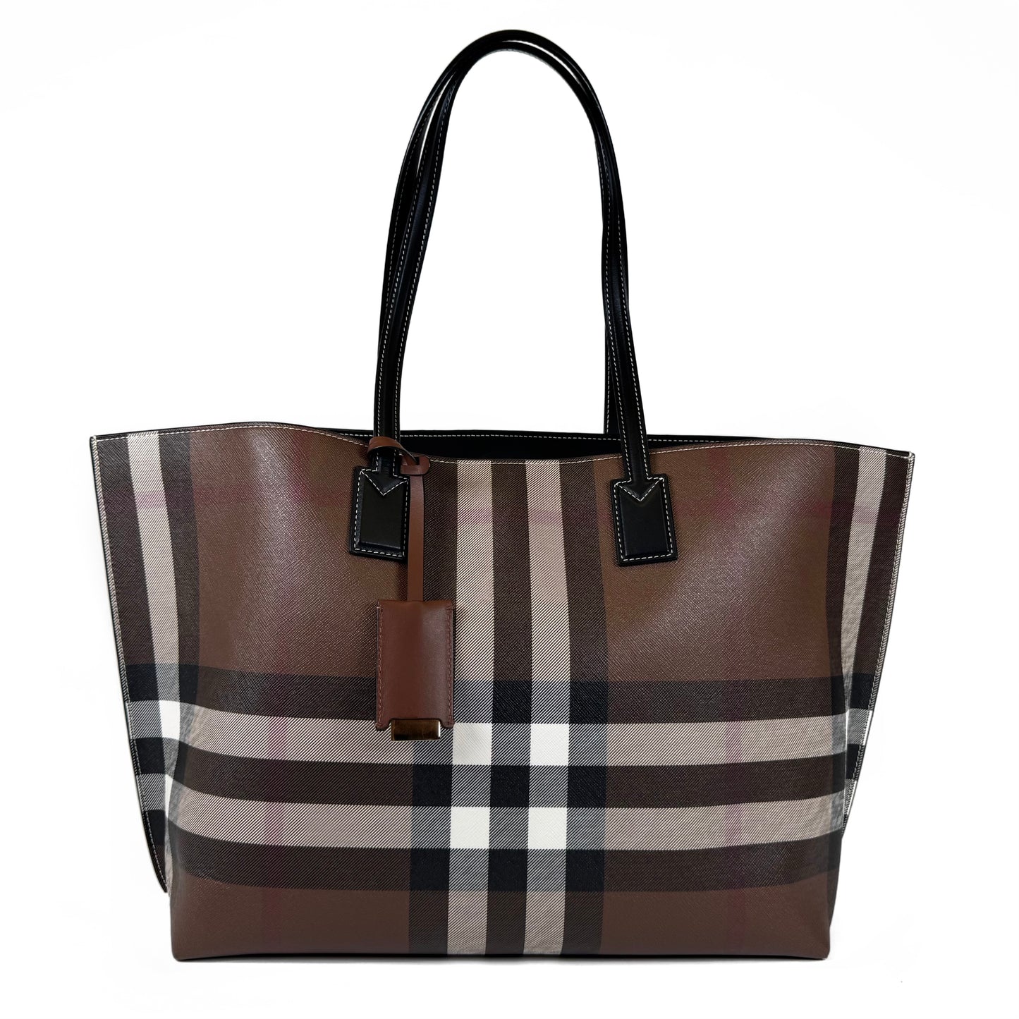 Burberry Check Tote Bag