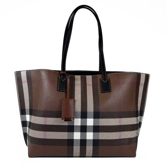 Burberry Check Tote Bag