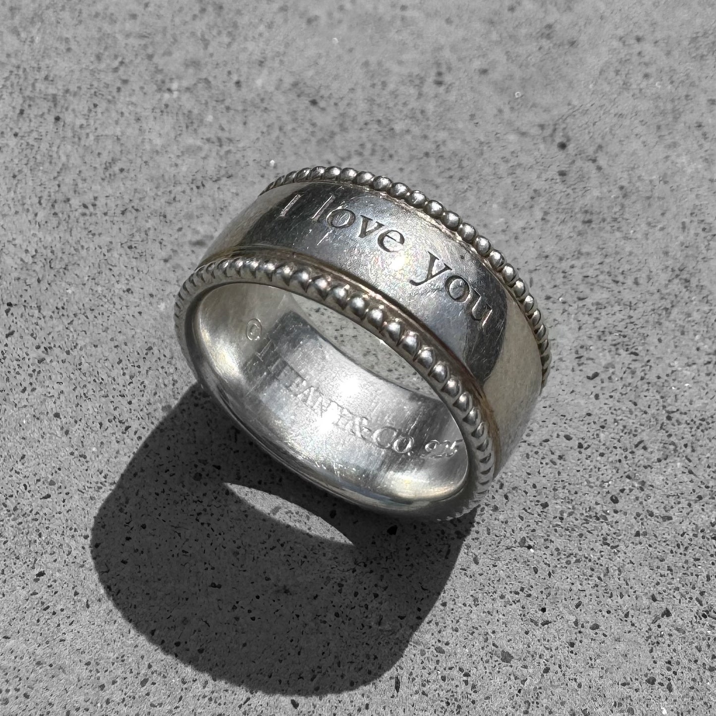 Tiffany & Co. I Love You Wide Band Ring