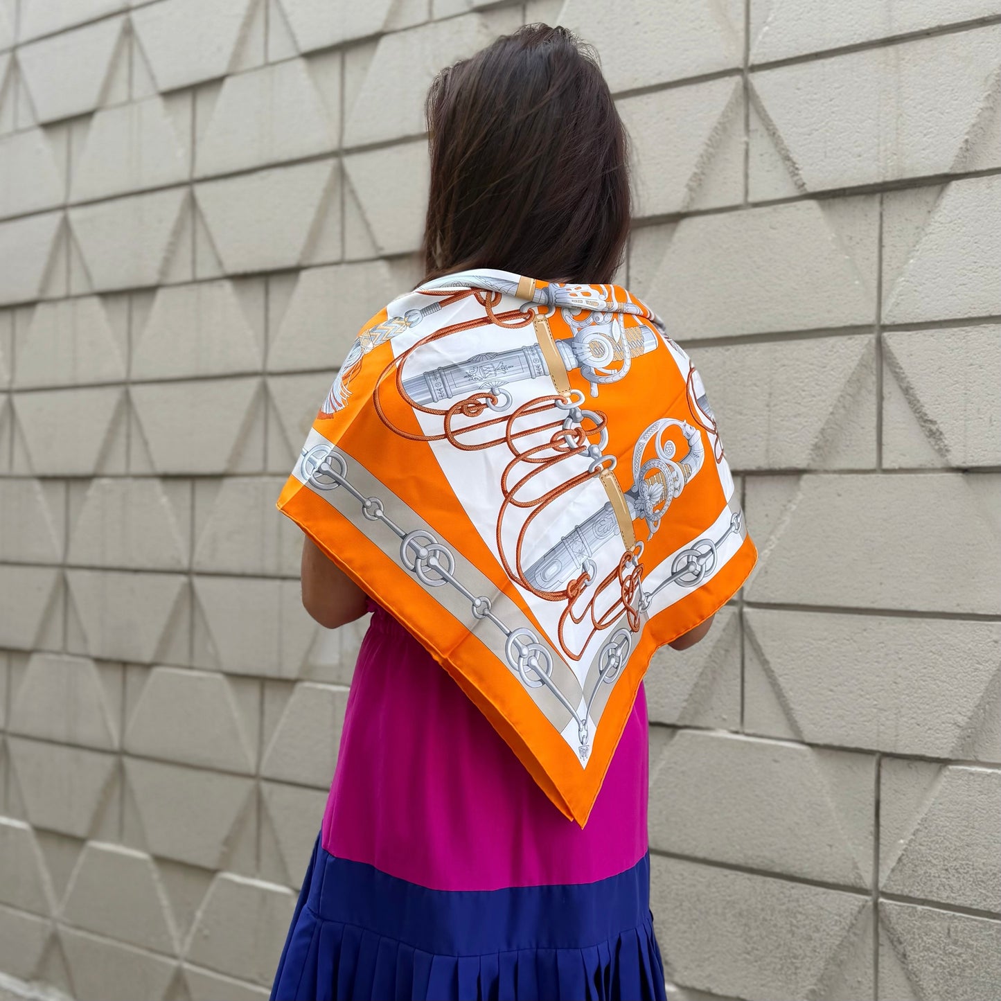 Hermès Cliquetis Silk Scarf
