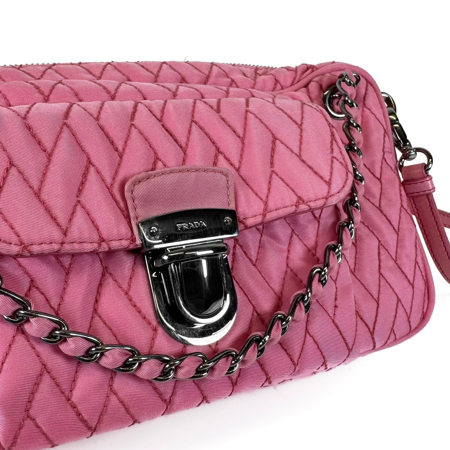 Prada Tessuto Impuntu Camera Bag