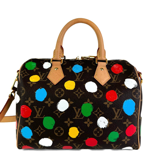 Louis Vuitton x Yayoi Kusama Bandouliere Speedy 25 Bag