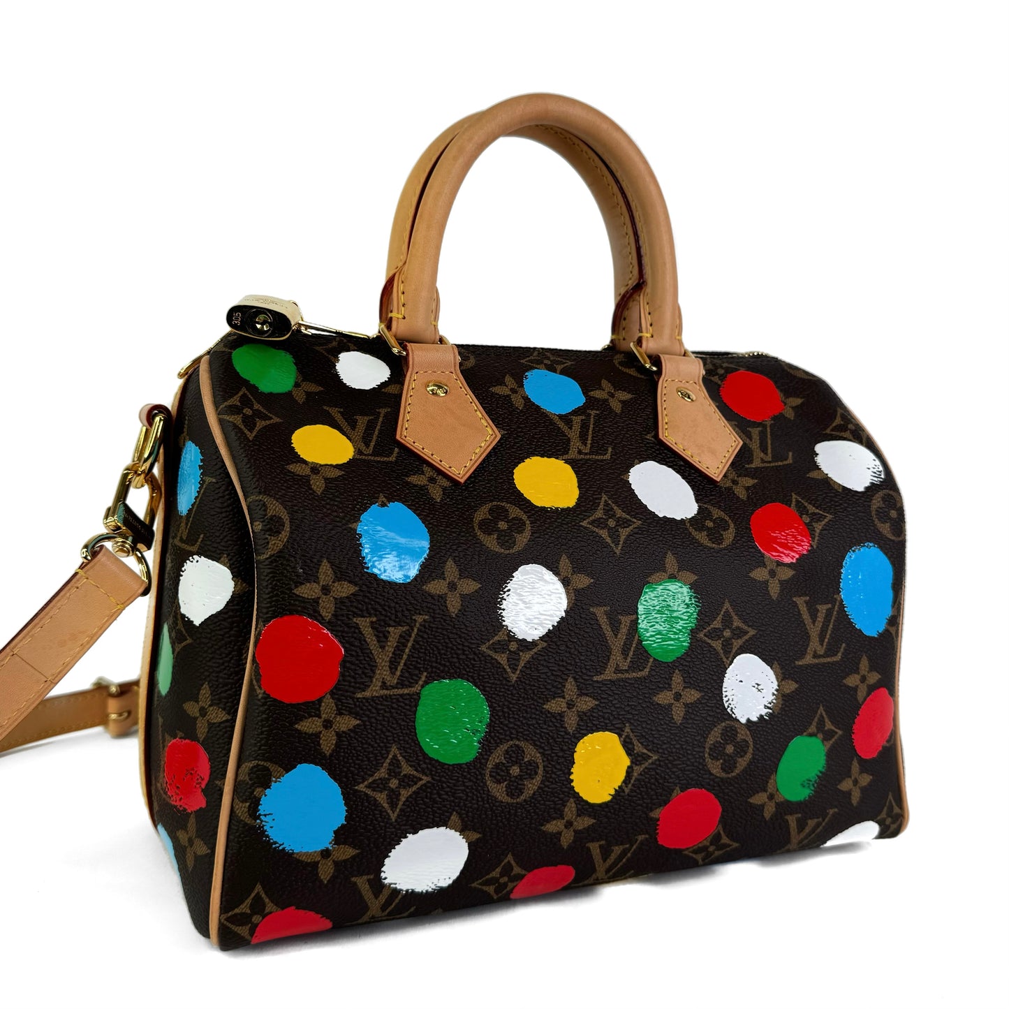 Louis Vuitton x Yayoi Kusama Bandouliere Speedy 25 Bag