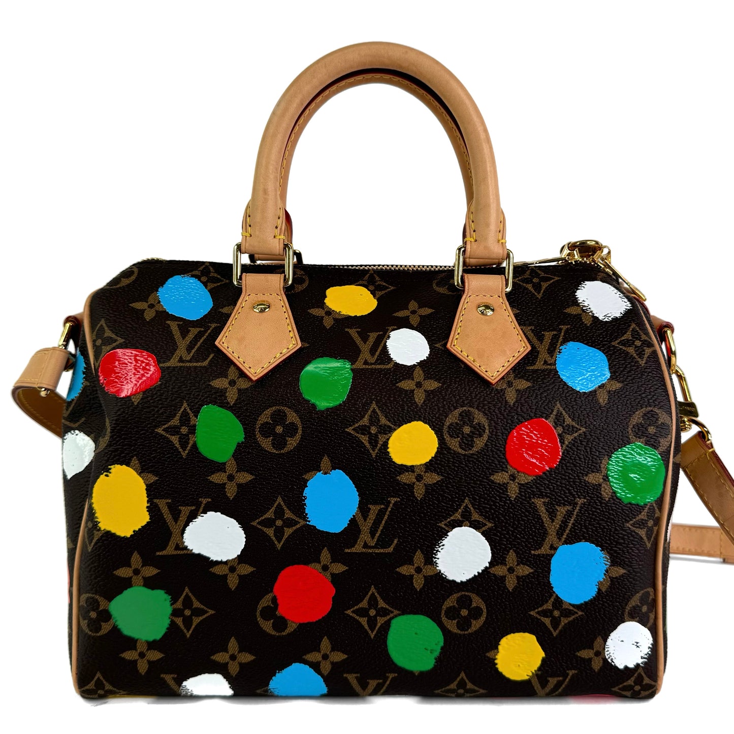 Louis Vuitton x Yayoi Kusama Bandouliere Speedy 25 Bag