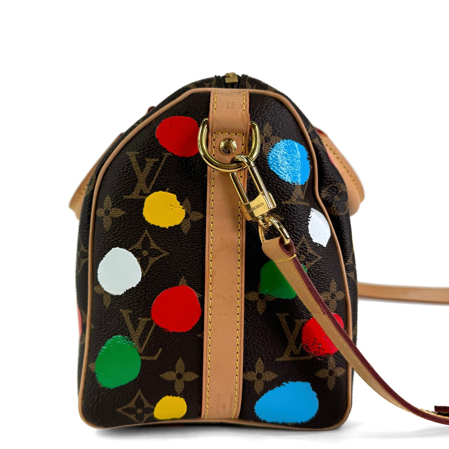 Louis Vuitton x Yayoi Kusama Bandouliere Speedy 25 Bag