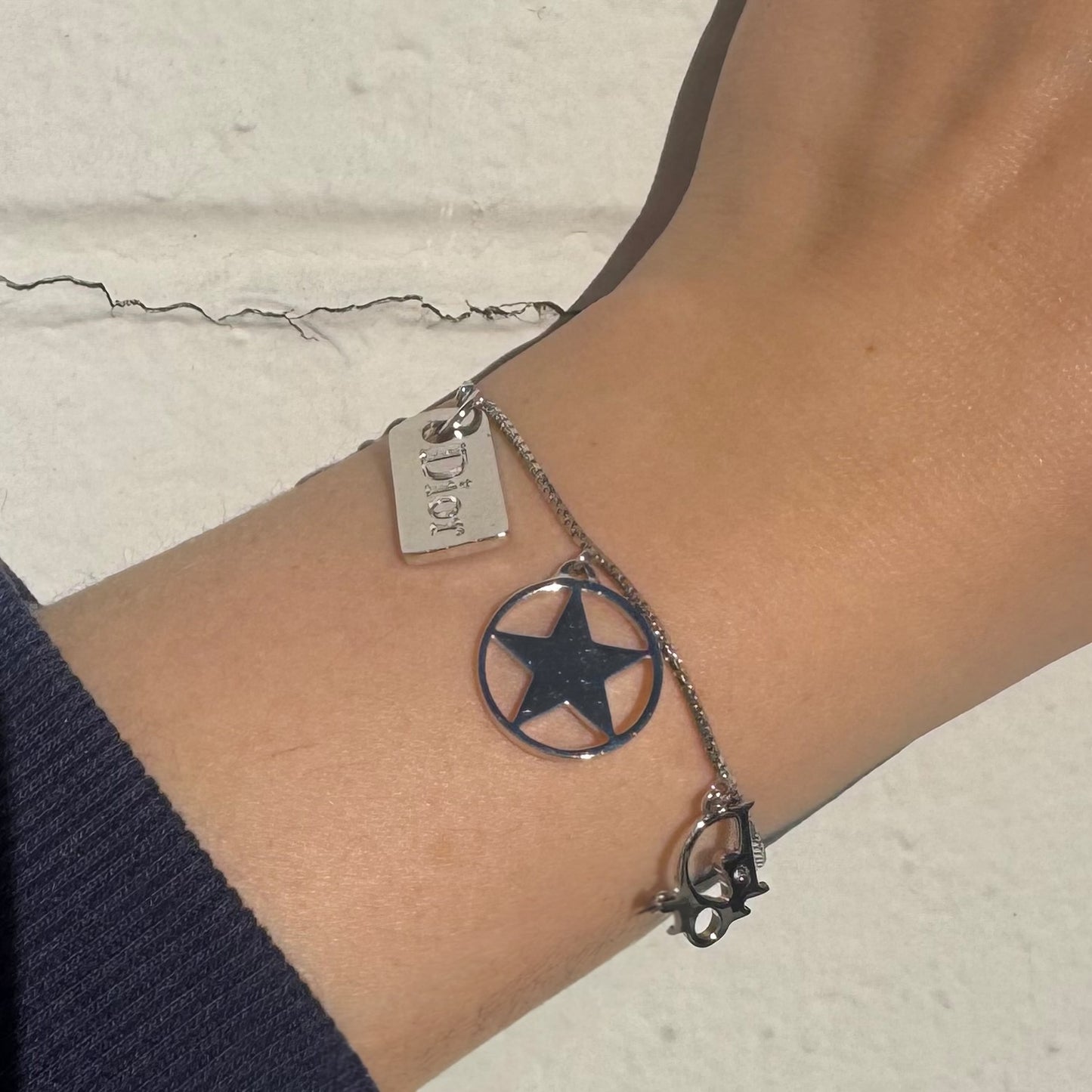 Dior Three Charms Bracelet