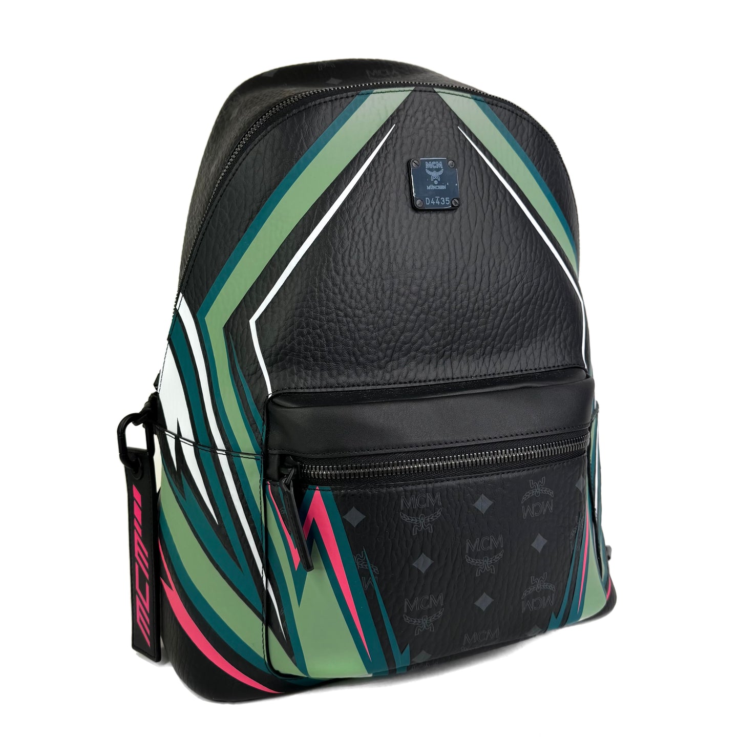 MCM Stark Visetos Zigzag Backpack