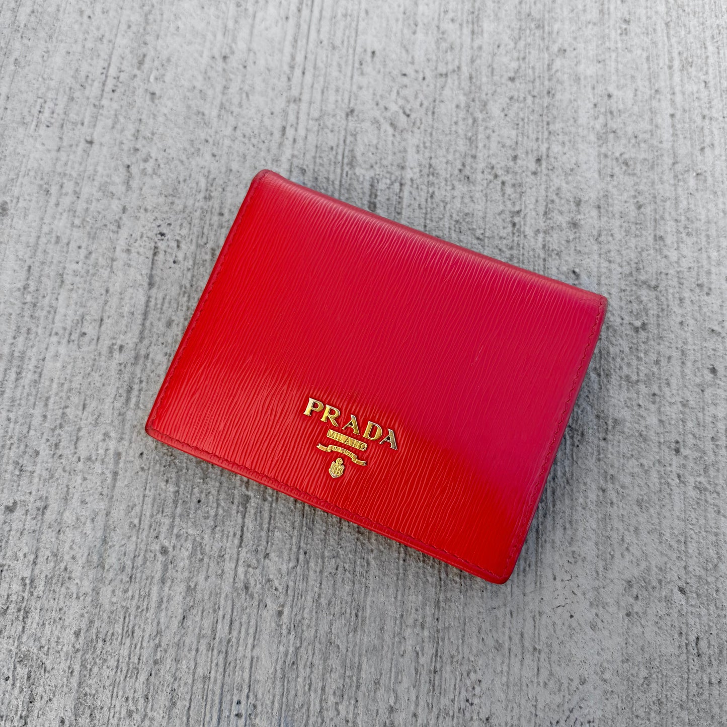 Prada Saffiano Small Bifold Wallet