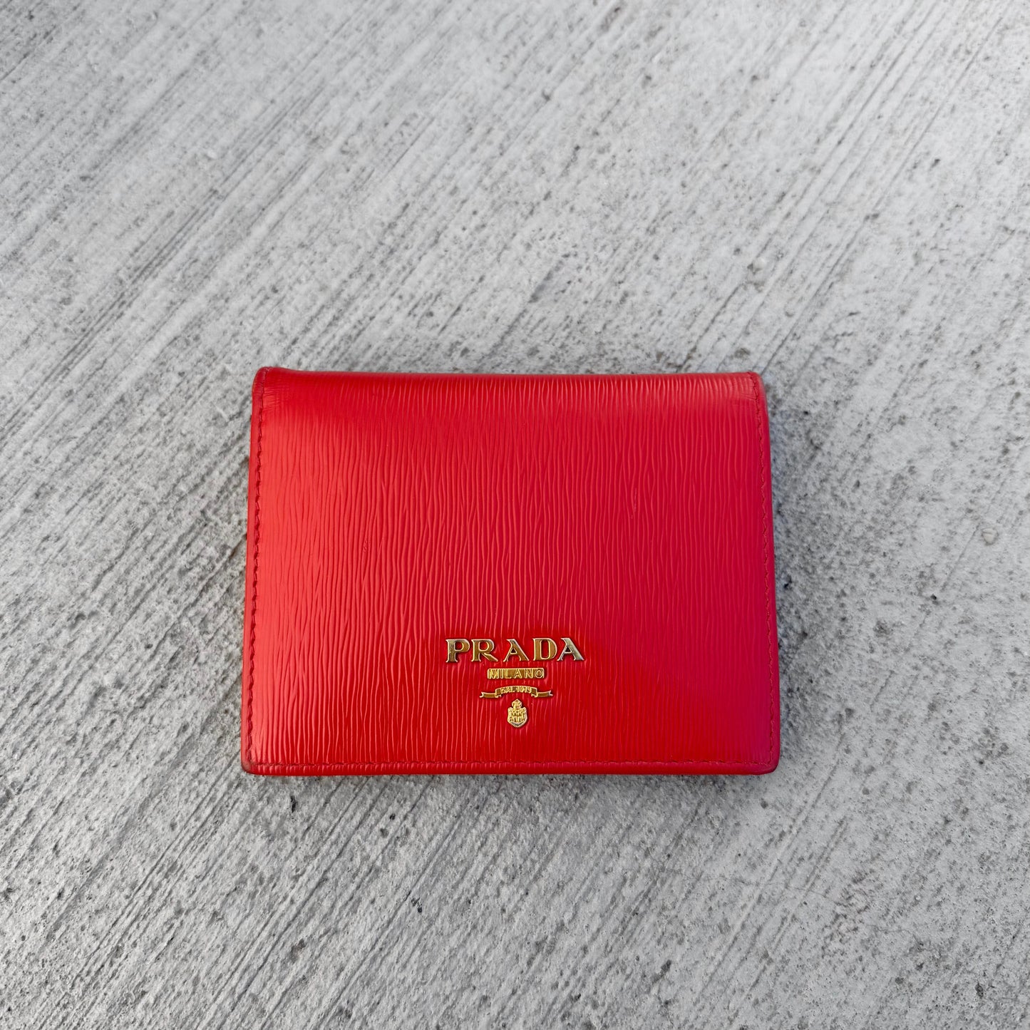 Prada Saffiano Small Bifold Wallet