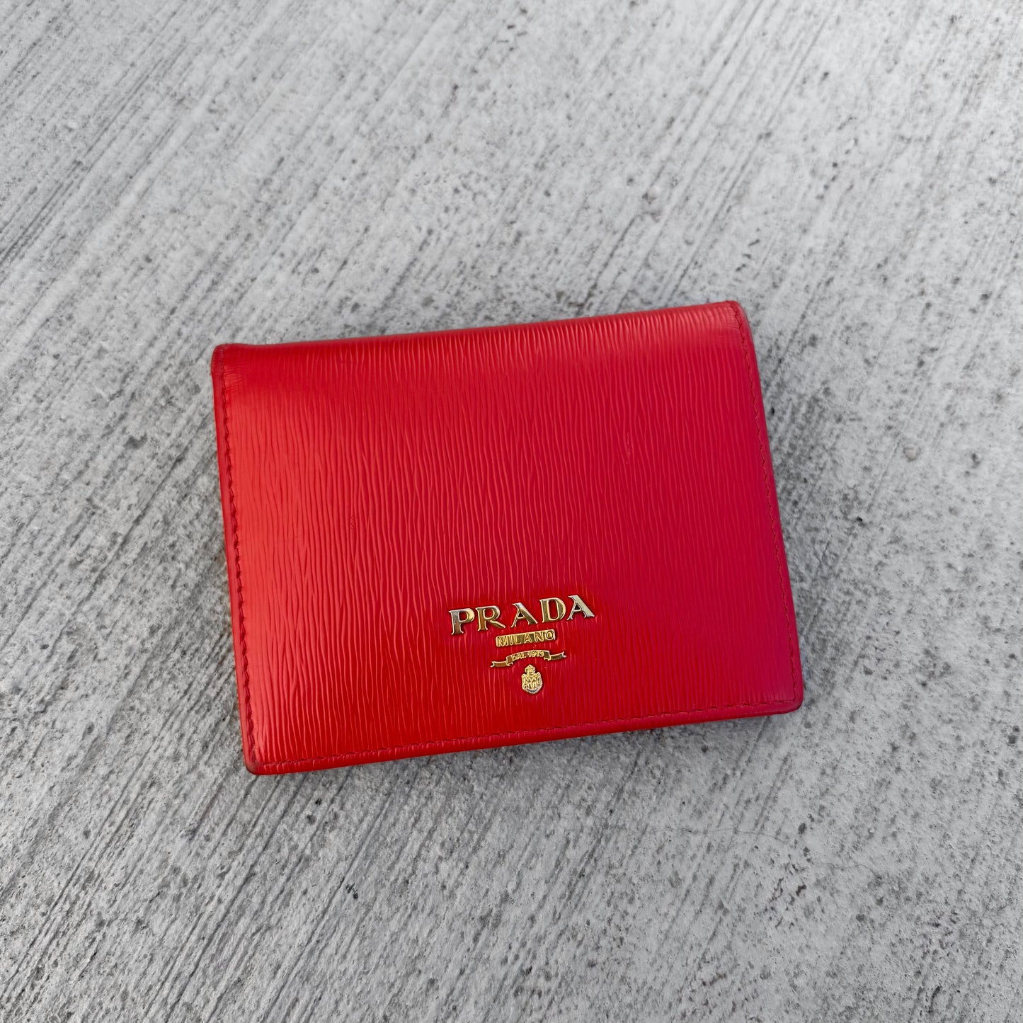 Prada Saffiano Small Bifold Wallet