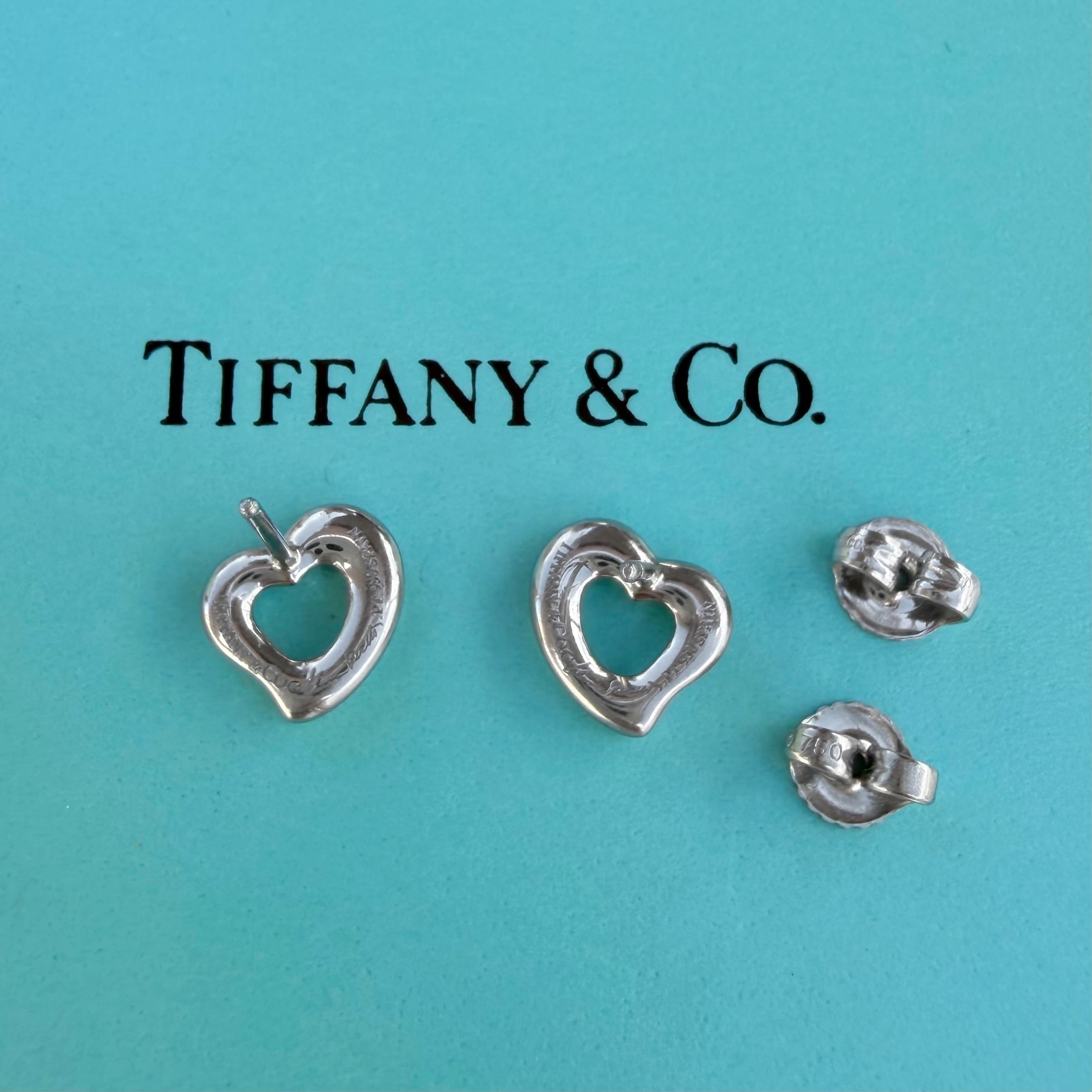 Tiffany & Co. Elsa Peretti Open Heart Earrings – Wilder's