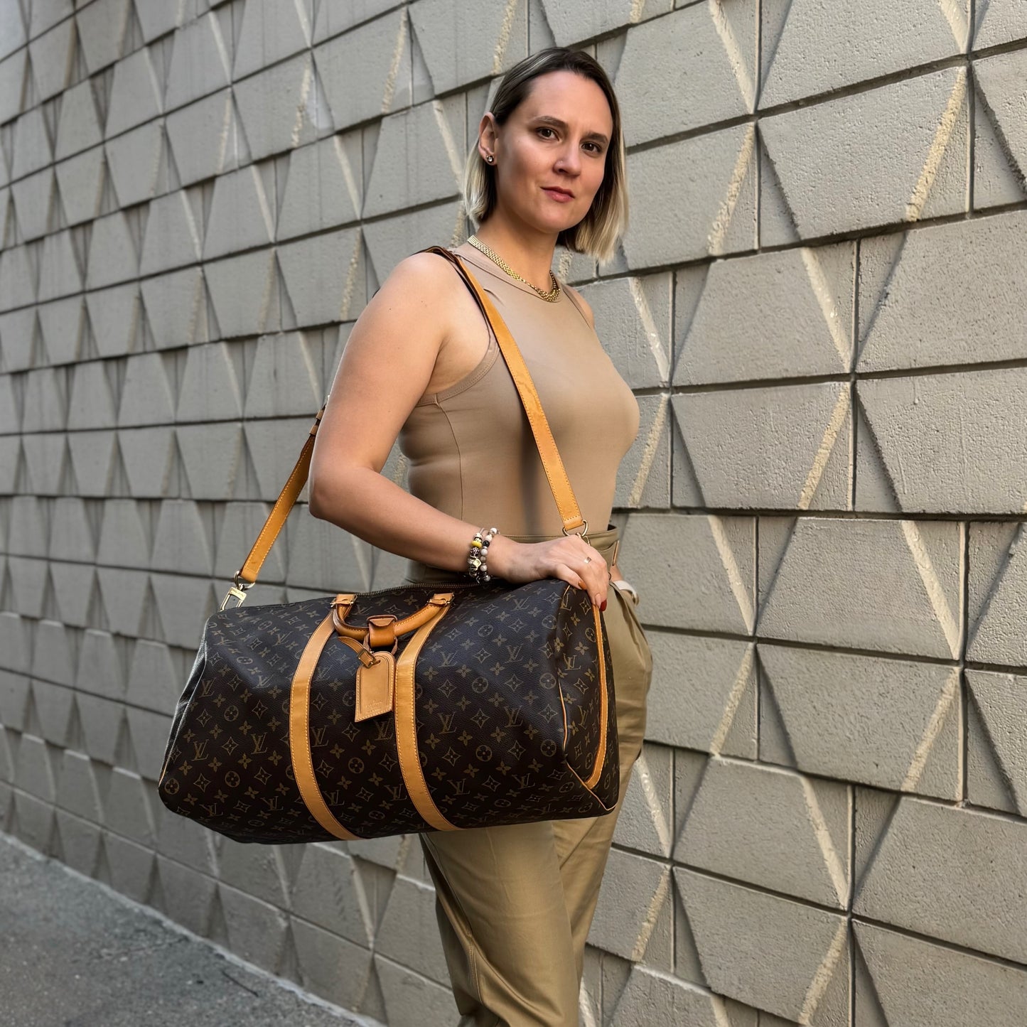 Louis Vuitton Keepall Bandoliere 50