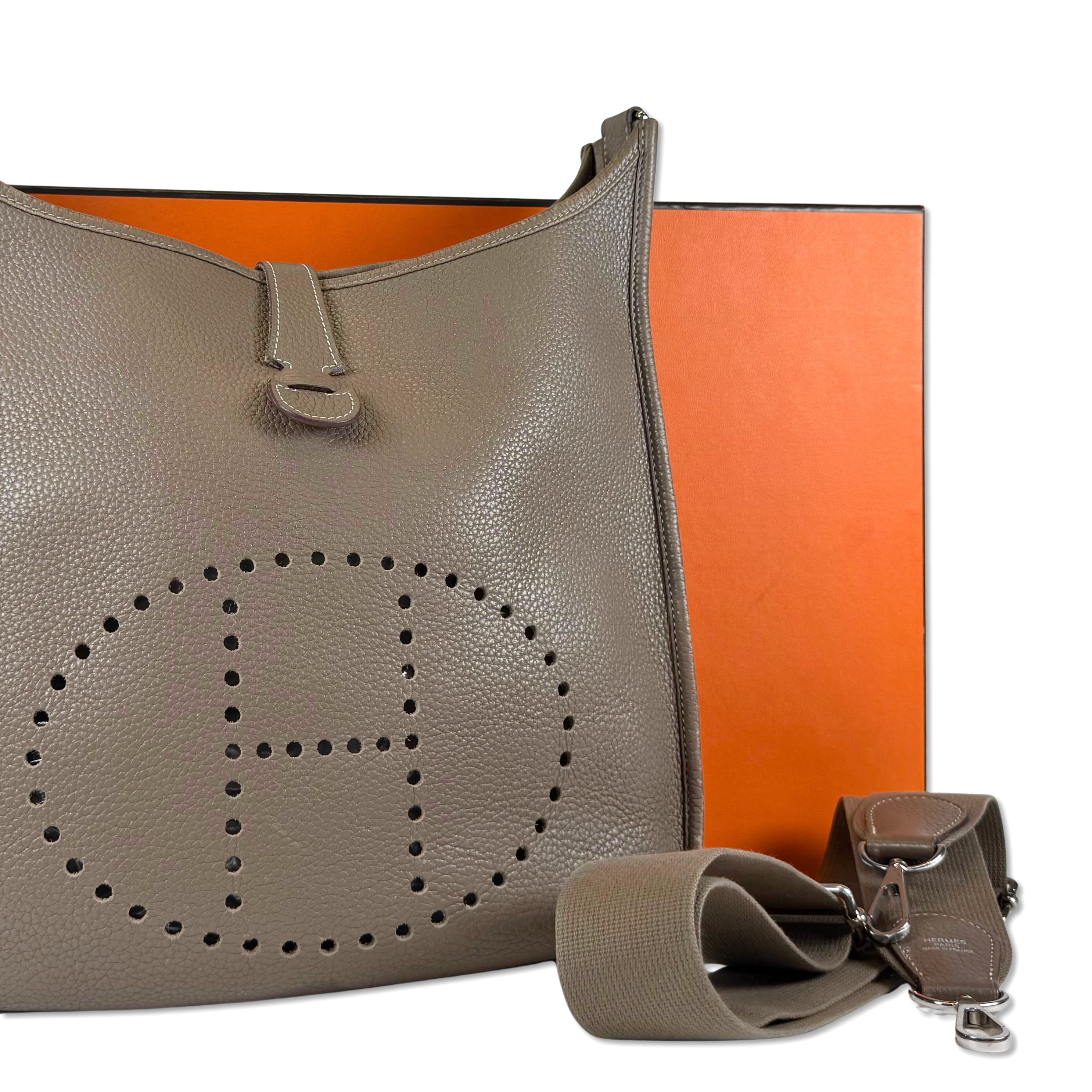 【HERMES】Evelyne III 29 エヴリン PM Biscuit Evelyne III 29 bag | Hermès USA