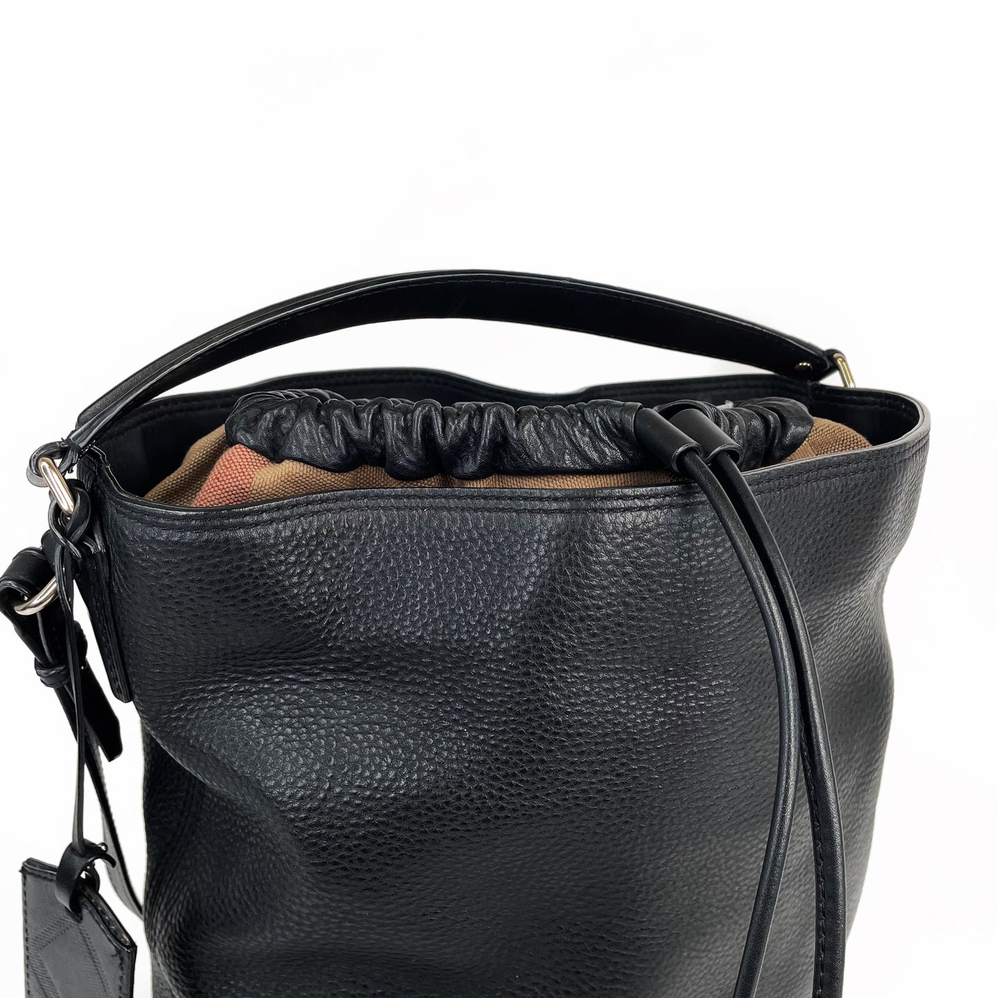 Burberry medium susanna clearance brit bucket bag