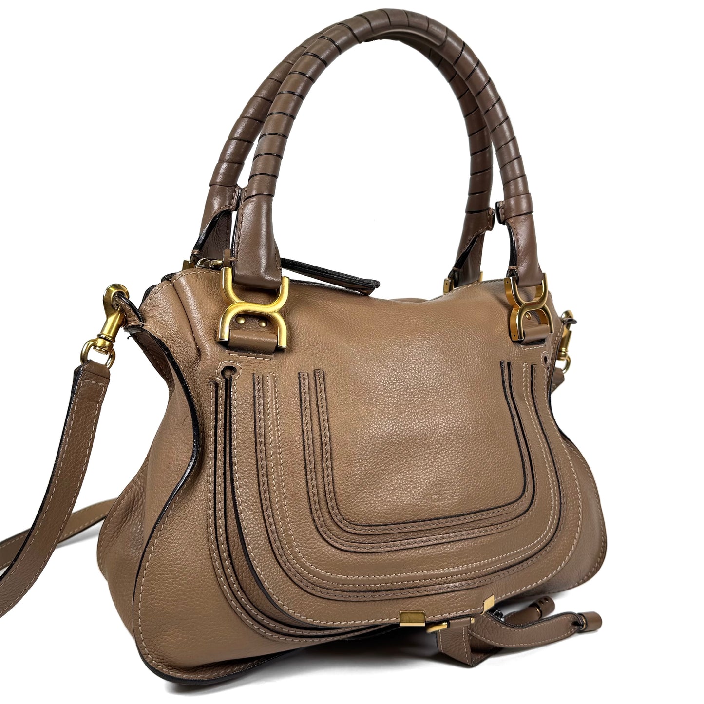 Chloe Marcie Double Carry Medium Bag