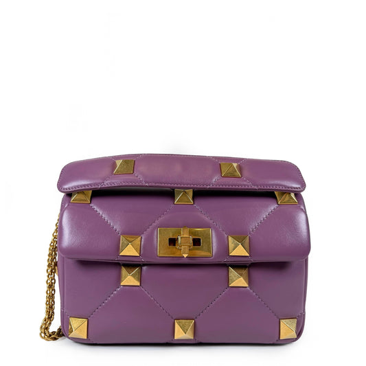 Valentino Roman Stud Shoulder Bag