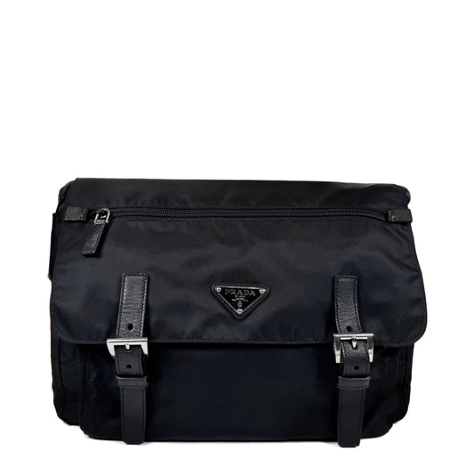 Prada Nylon Tessuto Messenger Bag