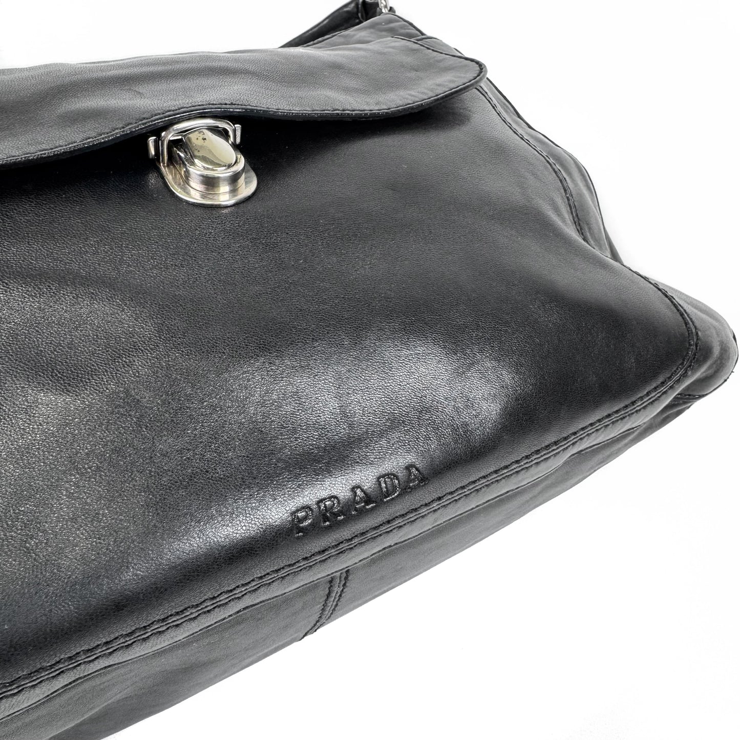 Prada Leather Shoulder Bag