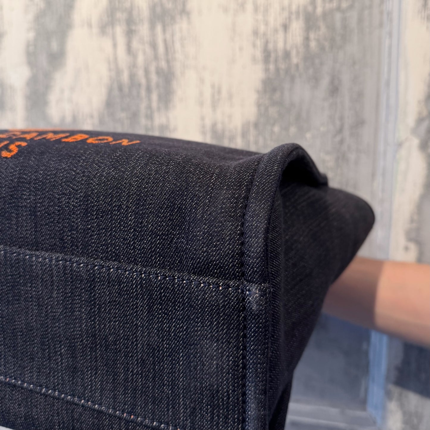 Chanel Deauville Denim Small Tote Bag