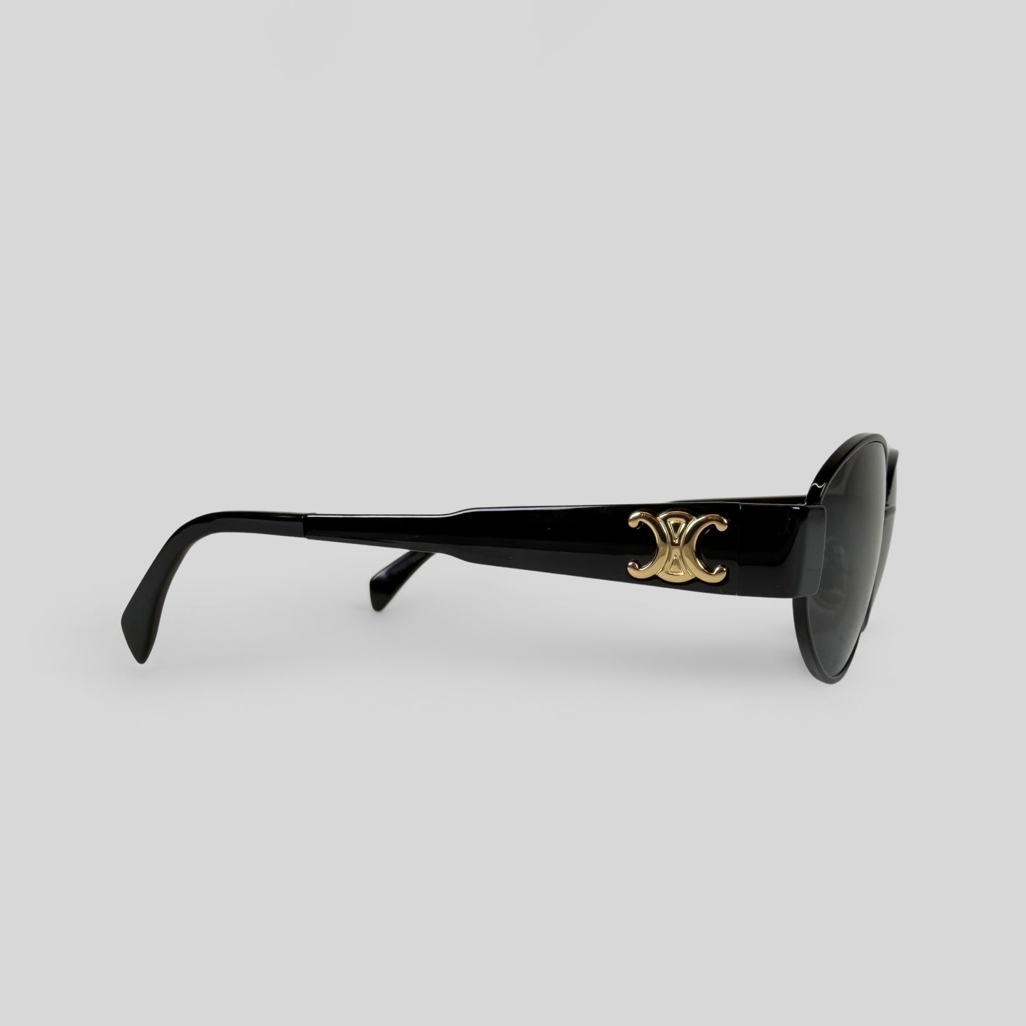 Celine Oval Metal Triomphe Sunnies