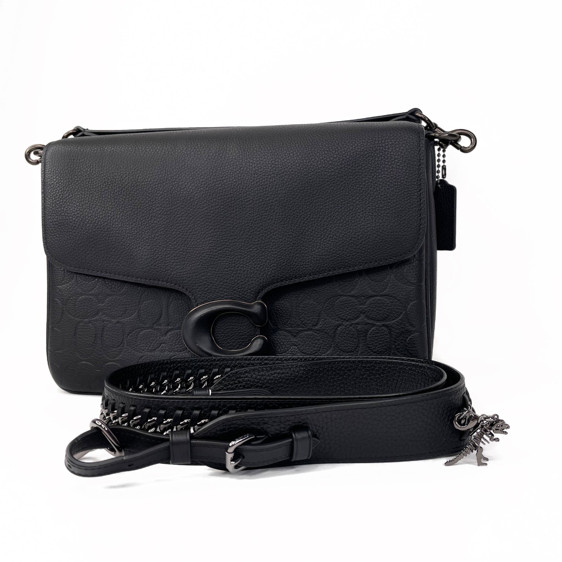 Tabby leather handbag Coach Black in Leather - 34895947