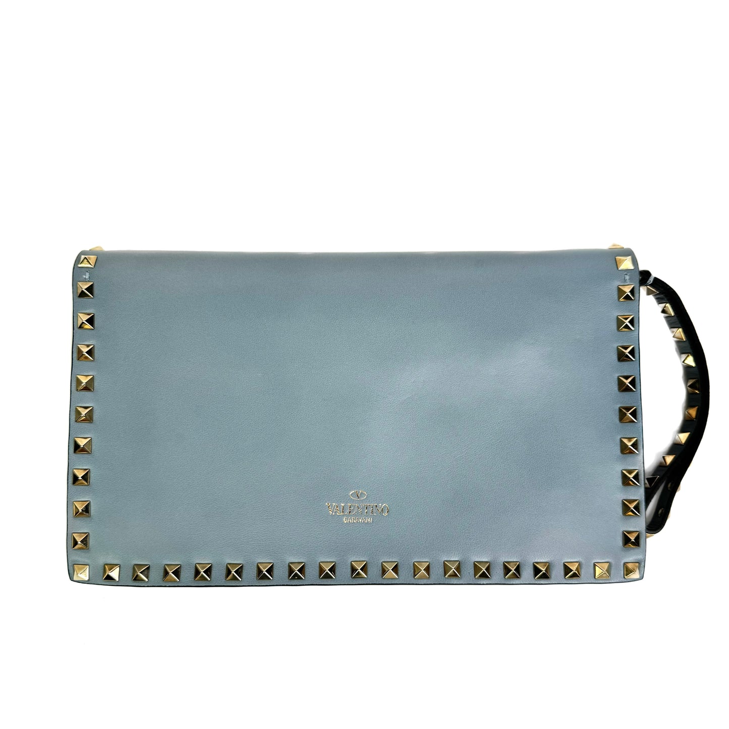 Valentino Rockstud Wristlet Clutch