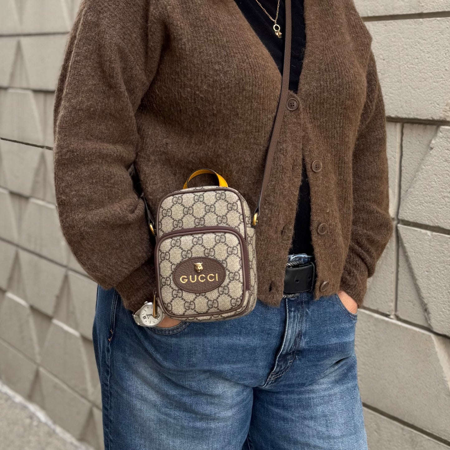 Gucci GG Supreme Mini Neo Vintage Bag