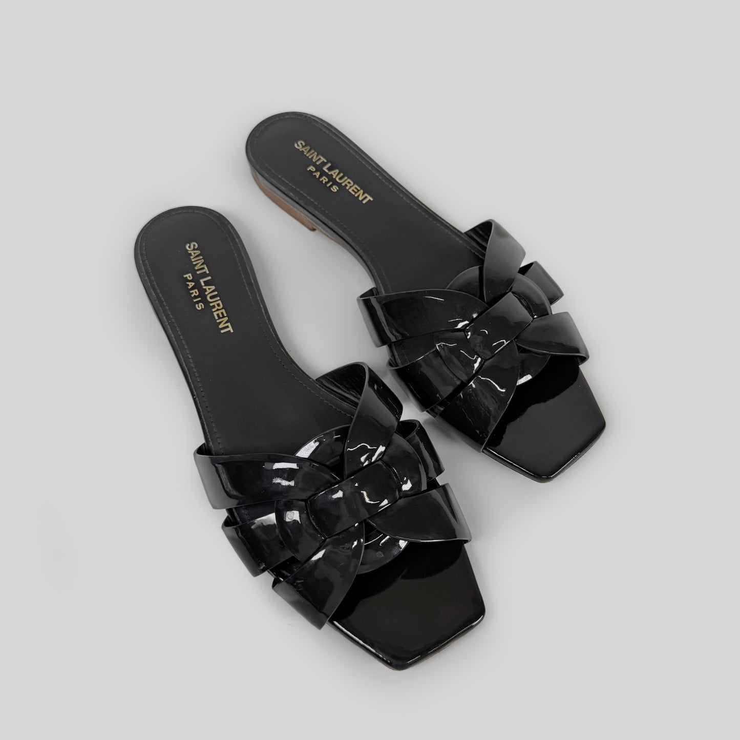 Saint Laurent Tribute Flat Sandals