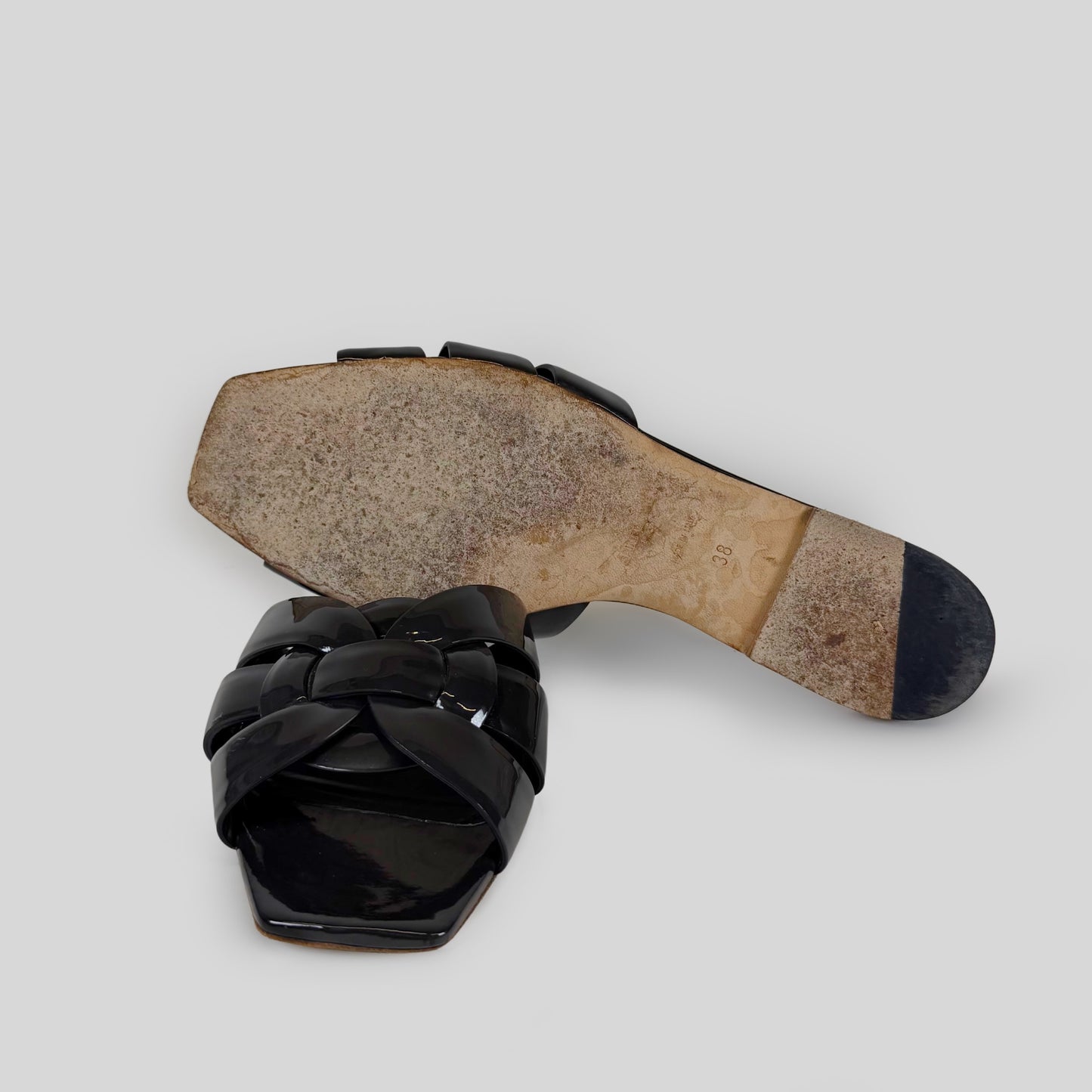 Saint Laurent Tribute Flat Sandals