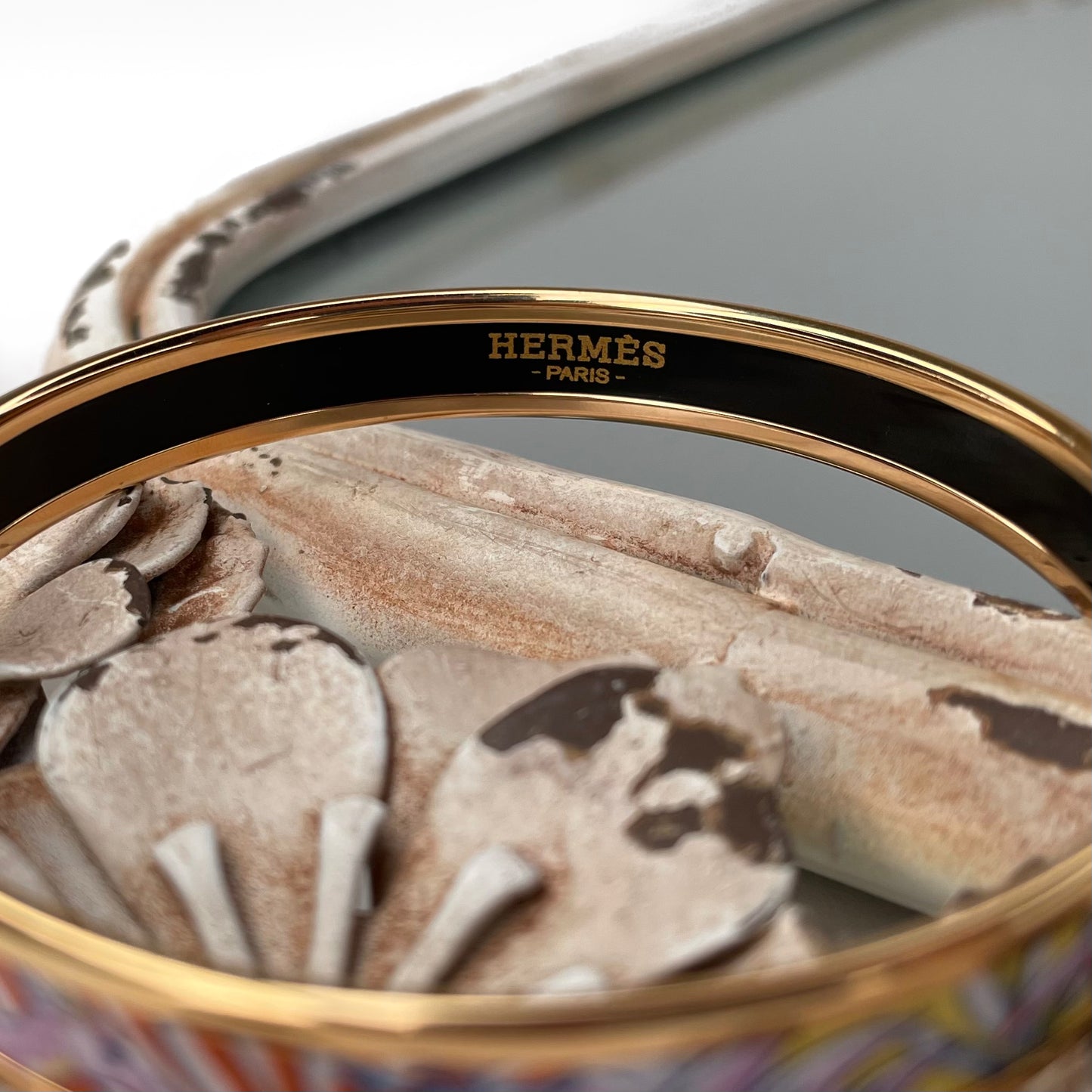 Hermès Animaux Camoufles Bangle Bracelet