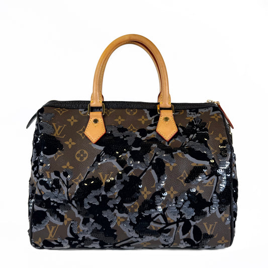Louis Vuitton Limited Edition Fleur De Jais Speedy Bag