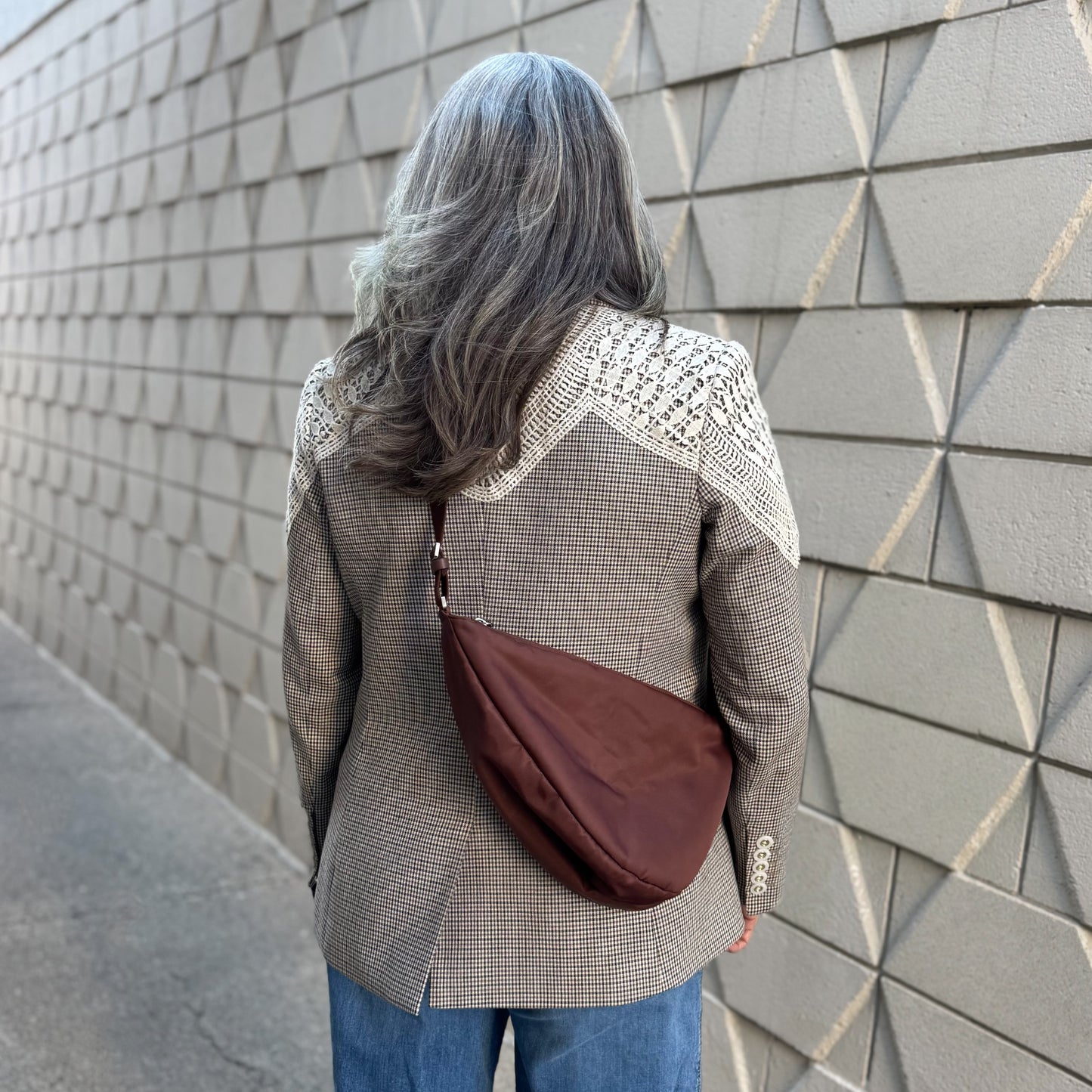 The Row Slouchy Banana Nylon Bag