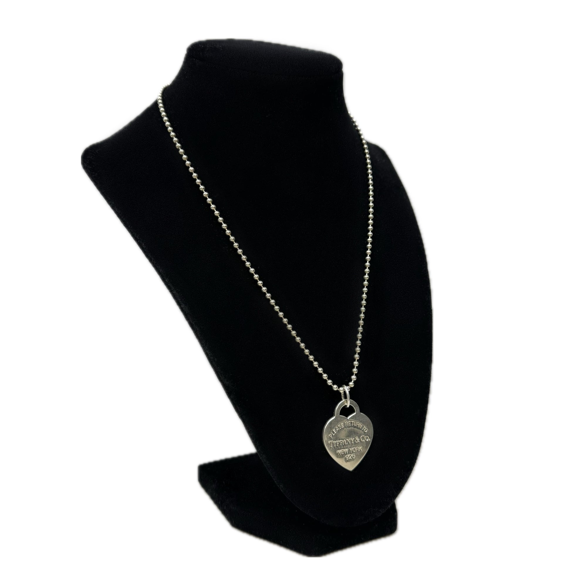 Tiffanys 2025 tag necklace