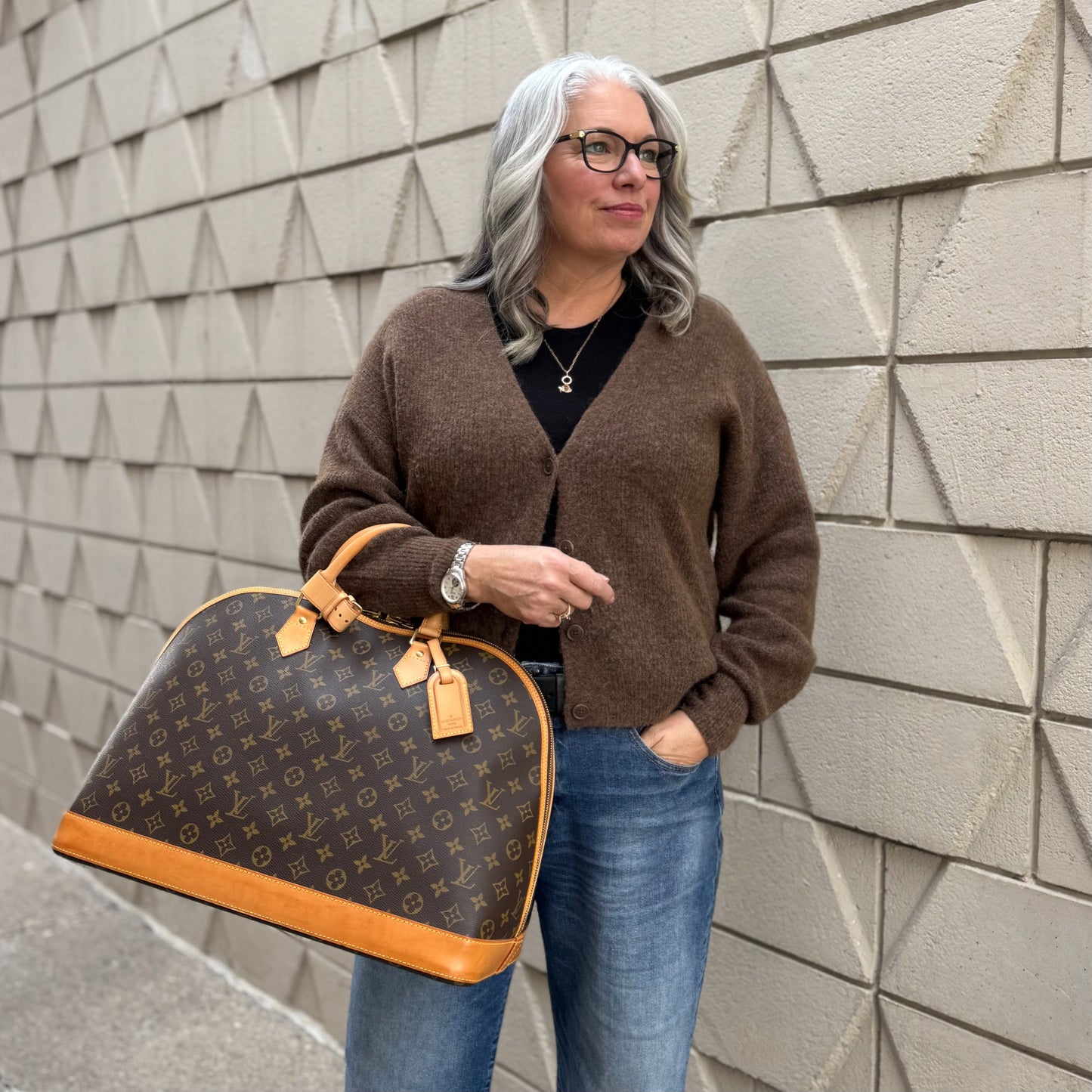 Louis Vuitton Alma XL Bag