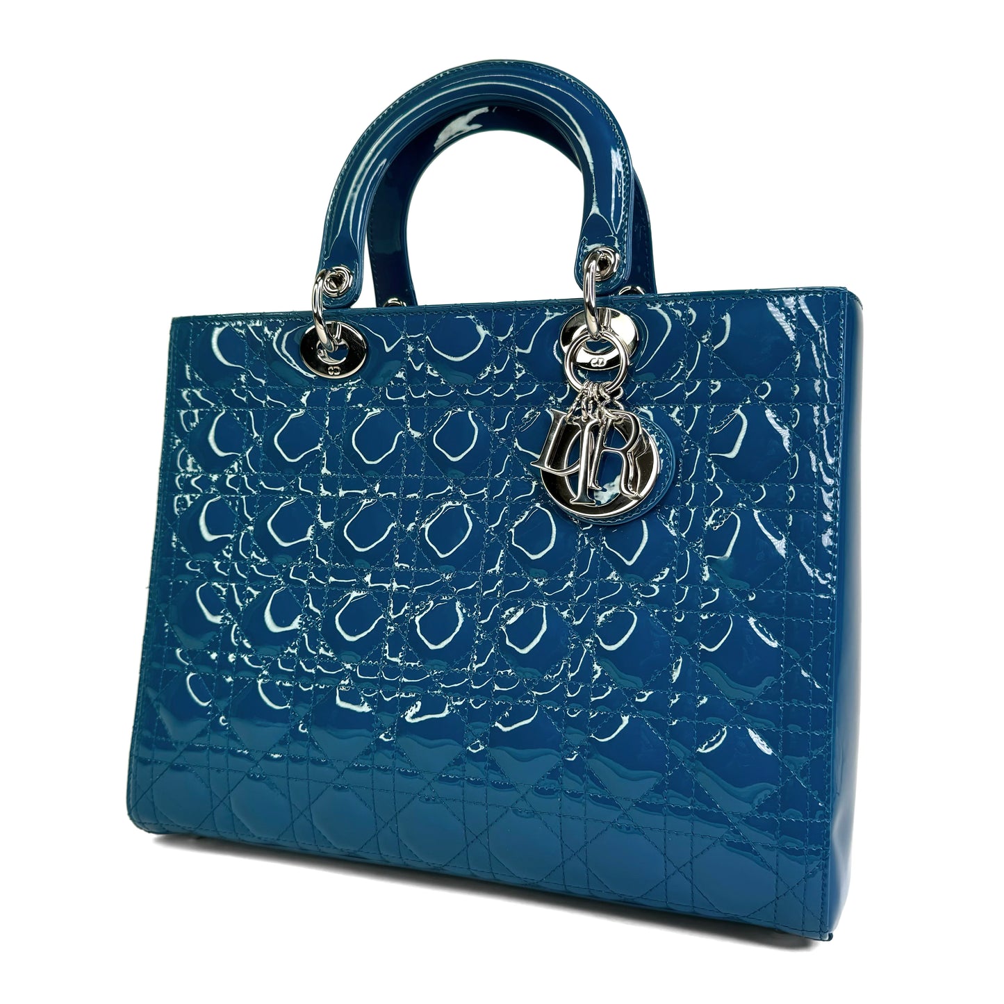 Dior patent leather best sale bag