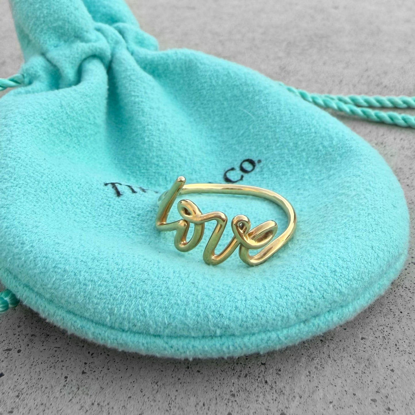 Tiffany & Co. Paloma's Graffiti Love Ring