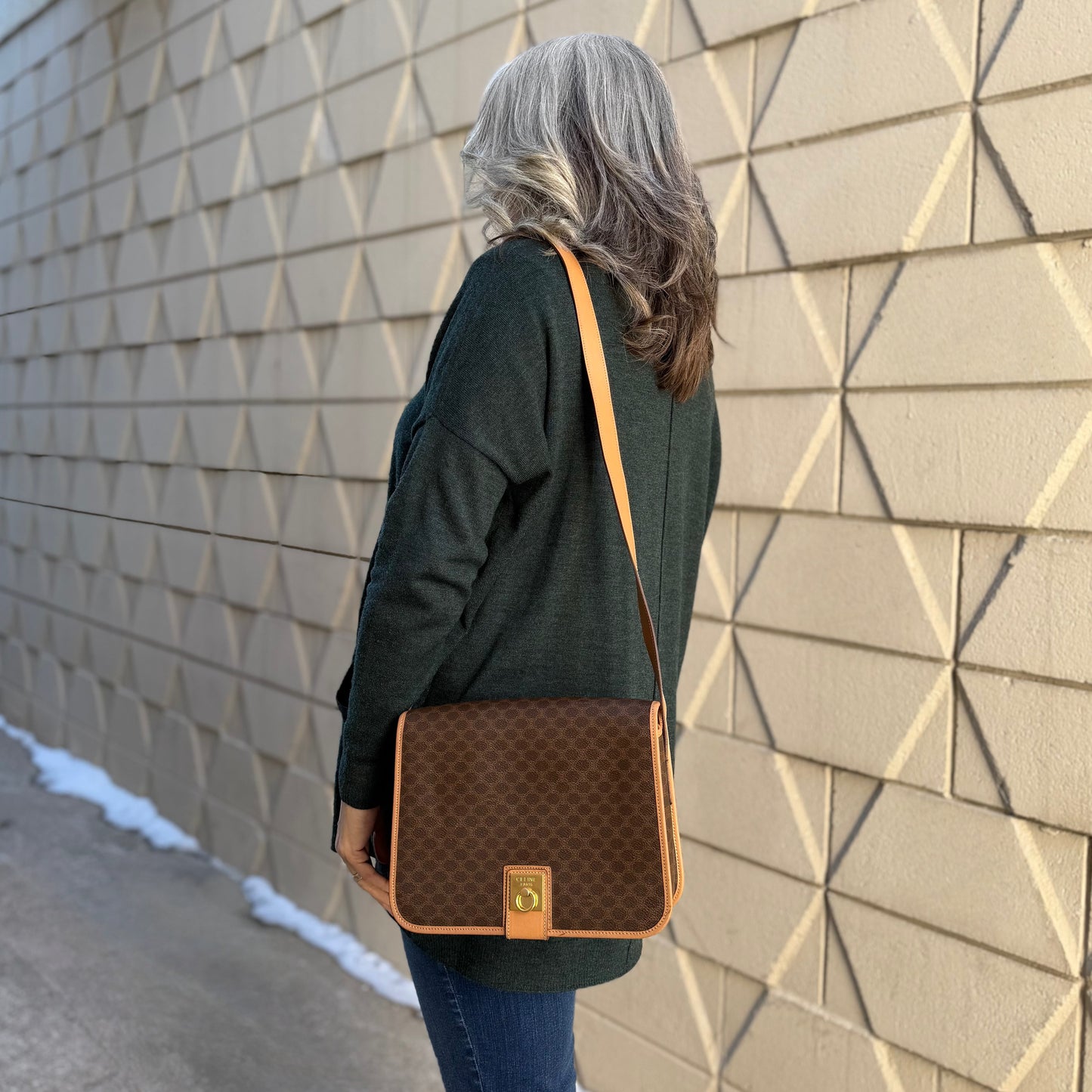 Celine Macadam Shoulder Bag