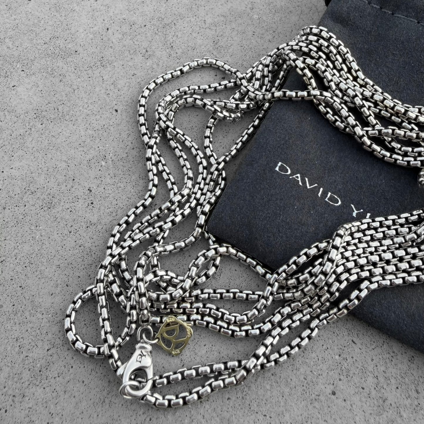 David Yurman Box Link Chain
