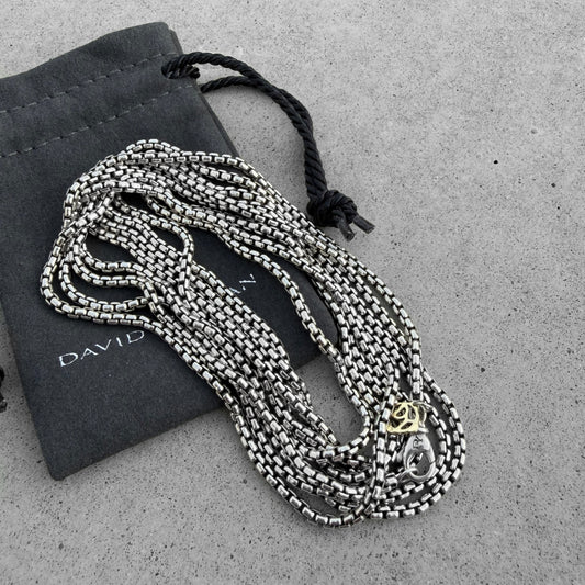 David Yurman Box Link Chain