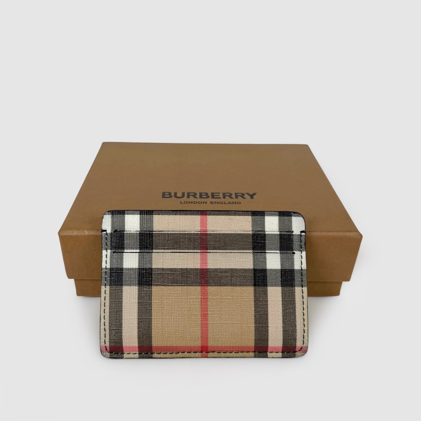 Burberry Vintage Check Card Holder