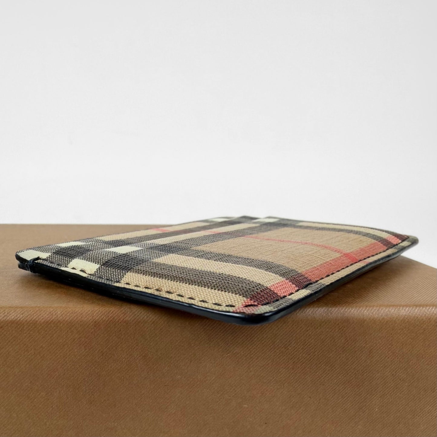 Burberry Vintage Check Card Holder