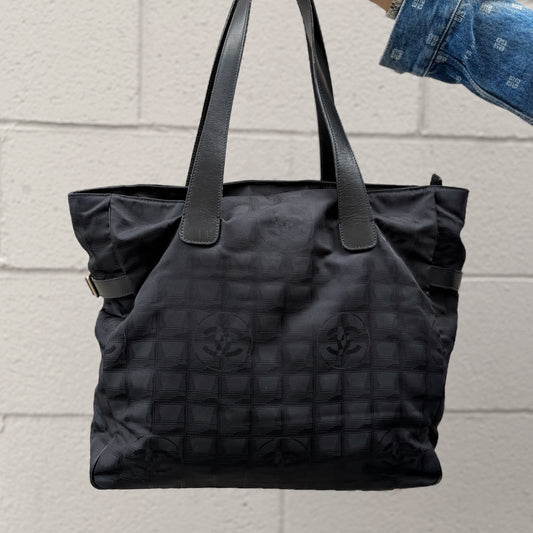 Chanel Ligne Nylon Tote Bag