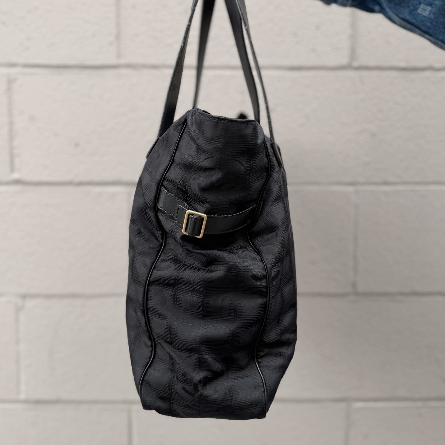 Chanel Ligne Nylon Tote Bag