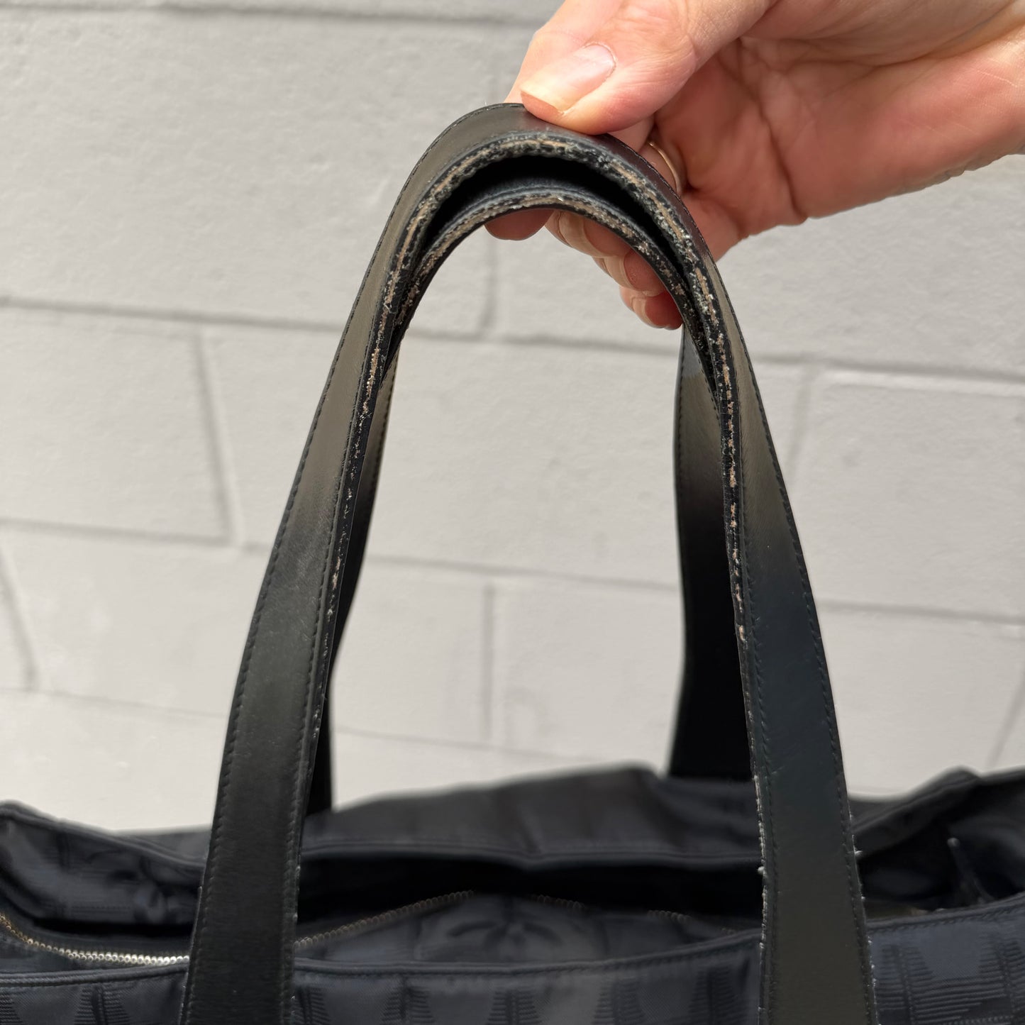 Chanel Ligne Nylon Tote Bag