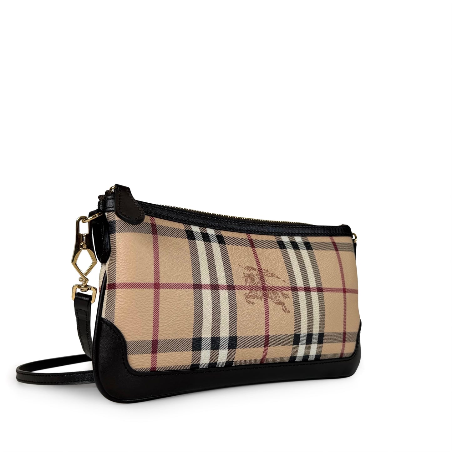 Burberry Haymarket Check Peyton Crossbody Bag