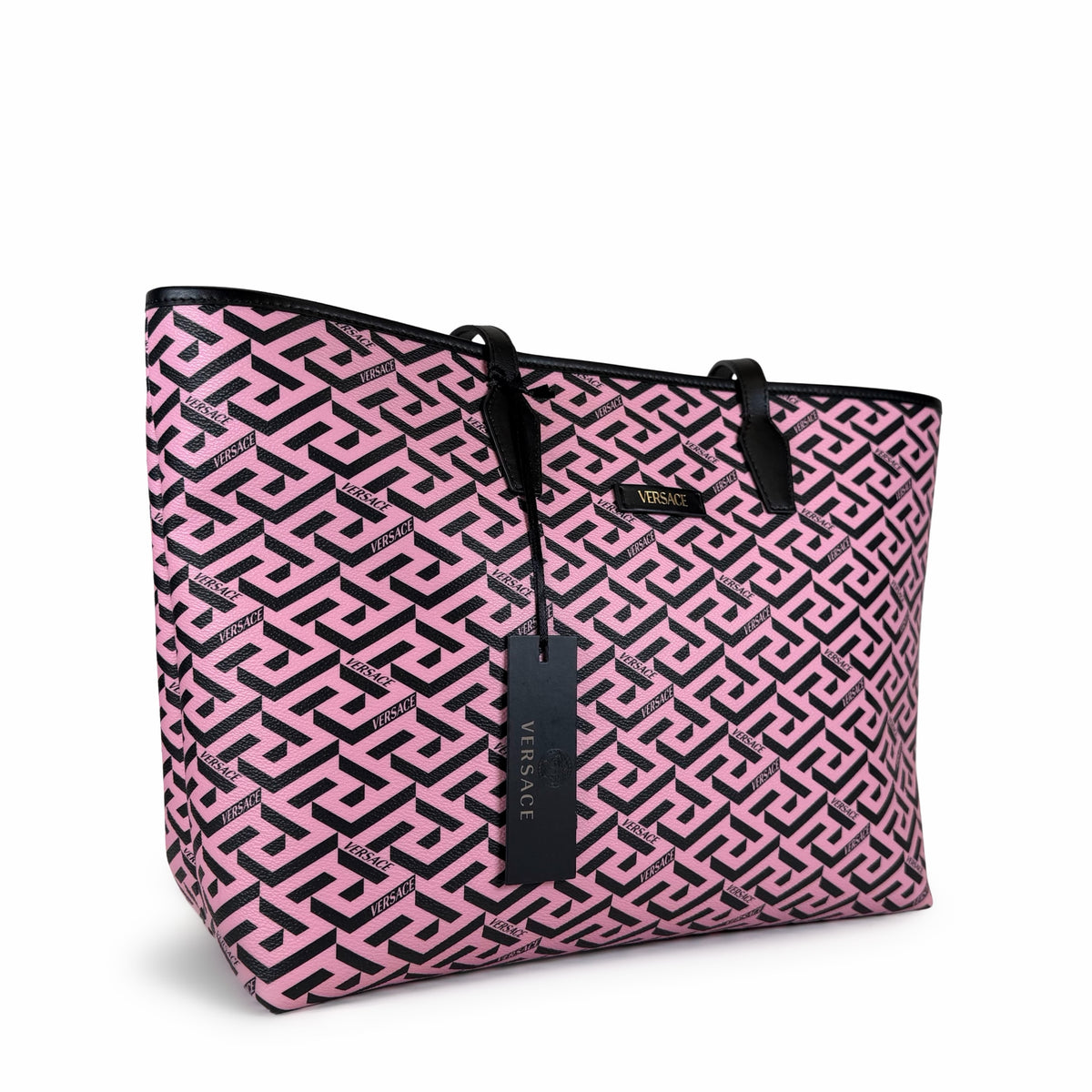 Versace La Greca Signature Tote Bag