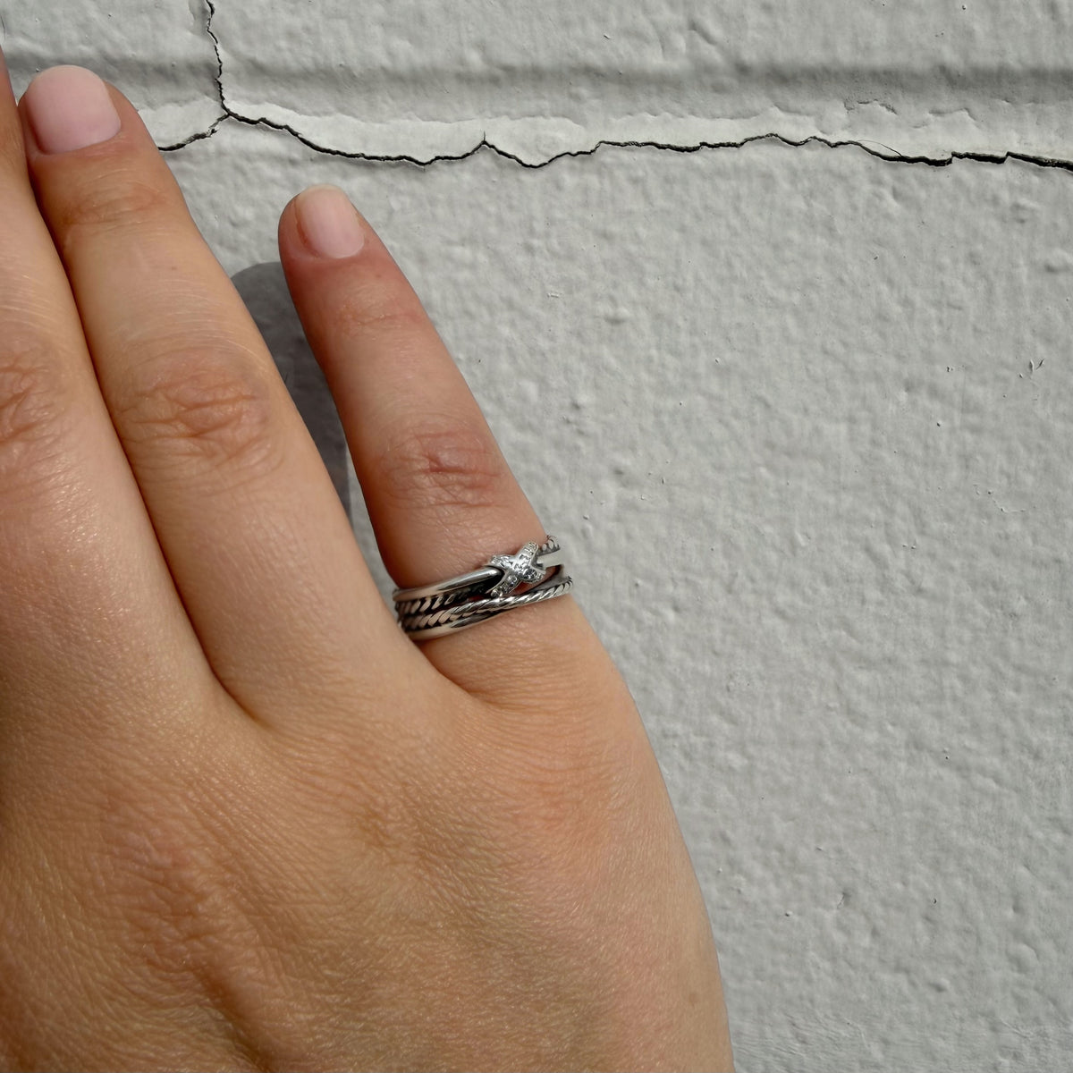 David Yurman X Crossover Band Ring