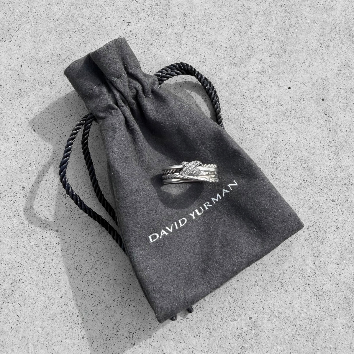 David Yurman X Crossover Band Ring