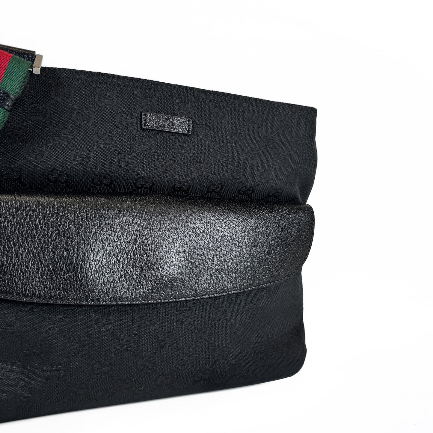 Gucci GG Canvas Web Messenger Bag